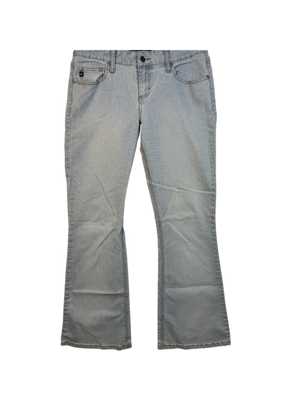 Aeropostale Womens Light Wash Bootcut Jeans Size 7/8 Denim Casual 5-Pocket Style
